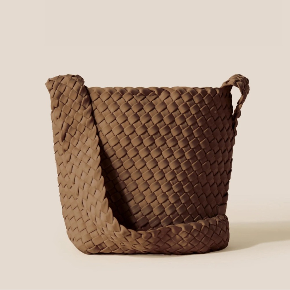 Naghedi Laguna Crossbody Woven Bag